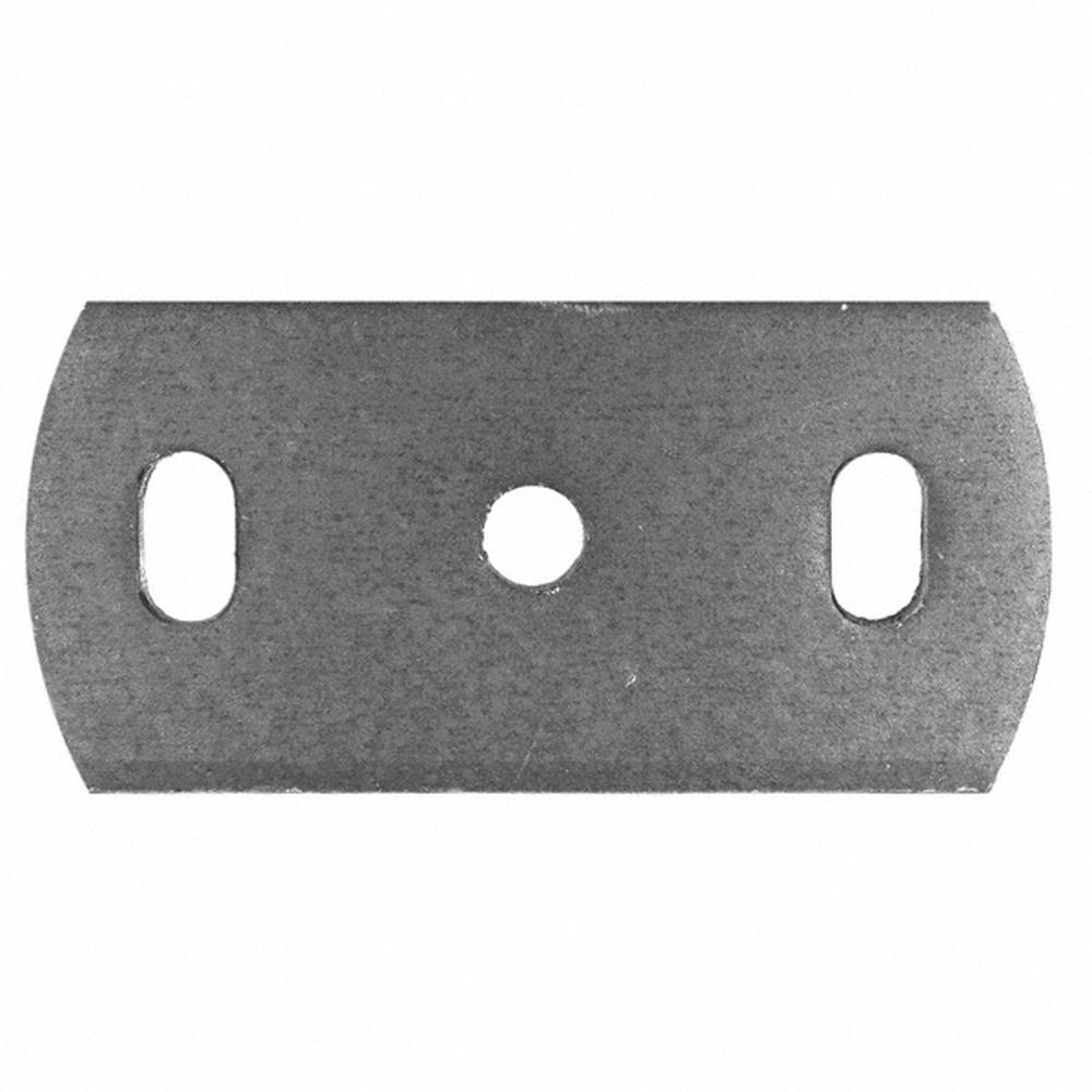 Rect. Plate - L 120 x W 60mm - 8mm Thick11mm Holes (3)