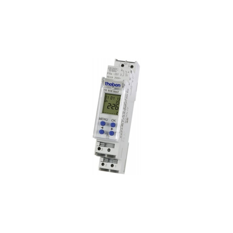 TimeGuard 24Hr / 7 Day Single Channel (1 Module) 16A Digital Timeswitch