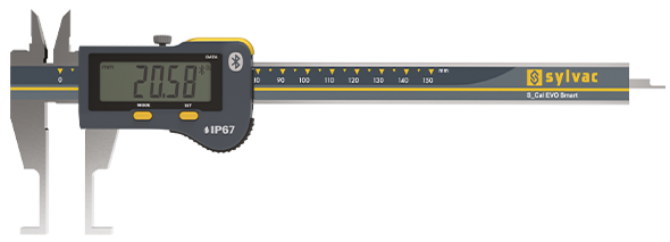 Suppliers Of Sylvac S_Cal EVO Smart IG Bluetooth Caliper For Defence