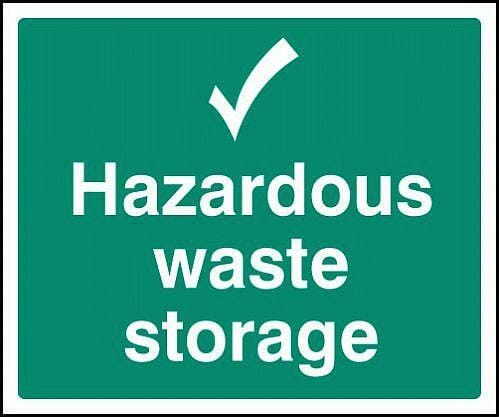 Hazardous waste storage