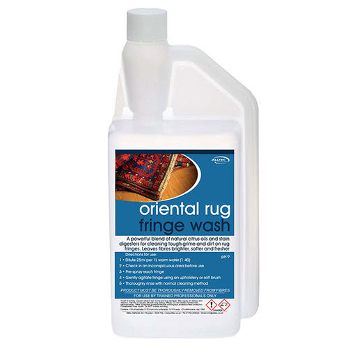 UK Suppliers Of Oriental Rug Fringe Wash (1L) For The Fire and Flood Restoration Industry