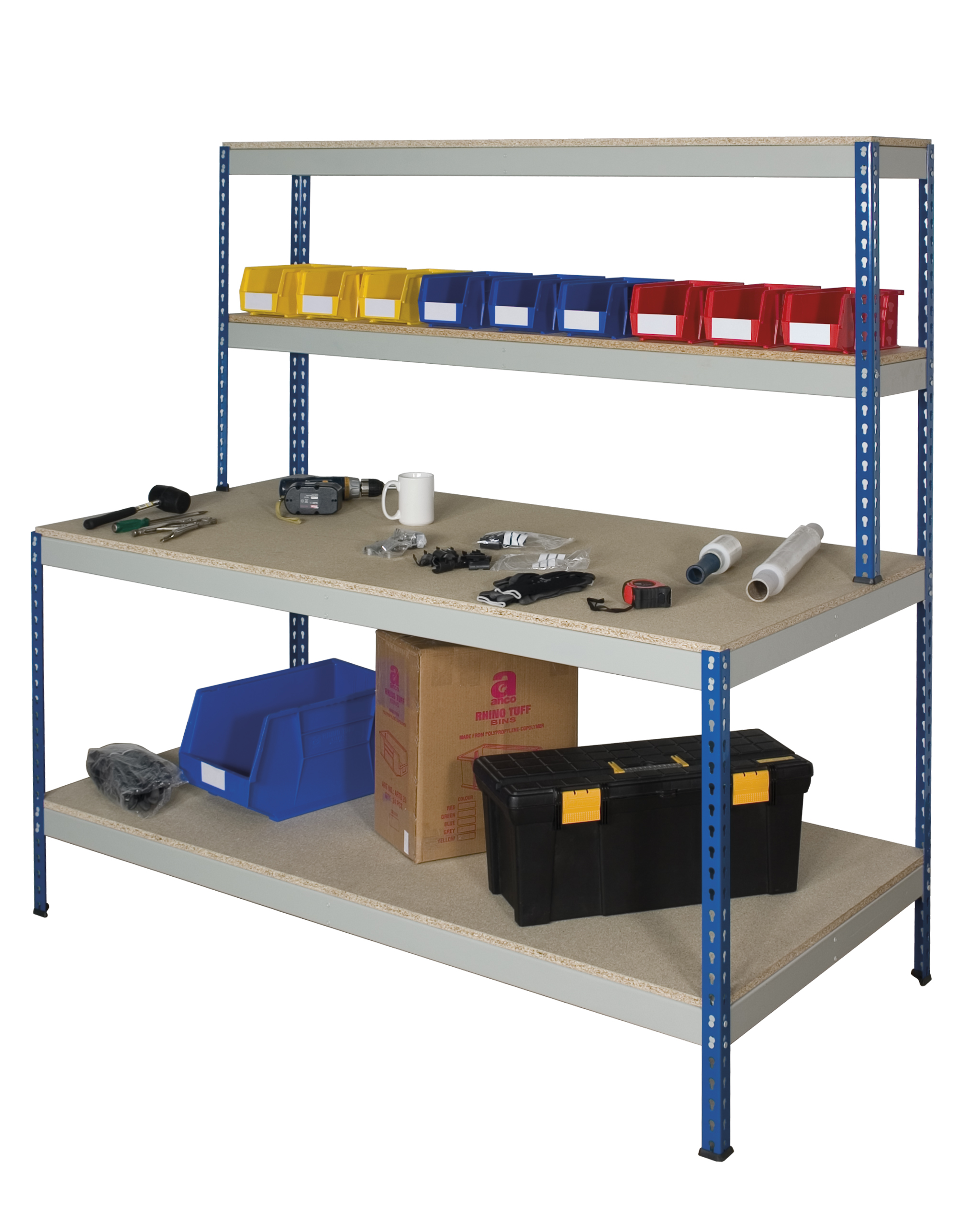 Rivet Workstation - Full Undershelf