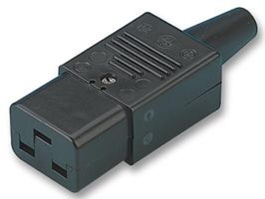 230V IEC C19 Trailing Socket Rewireable
[CP-IEC C19 S]