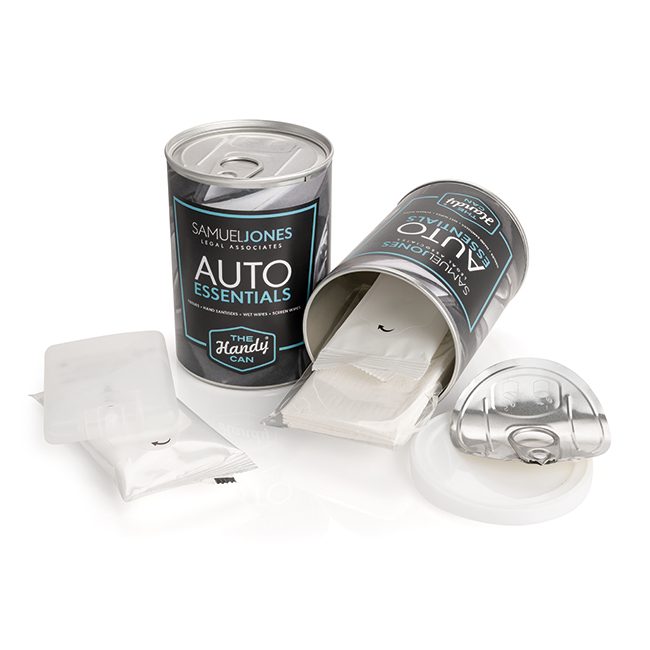 High Quality Auto Essentials Handy Can Kit