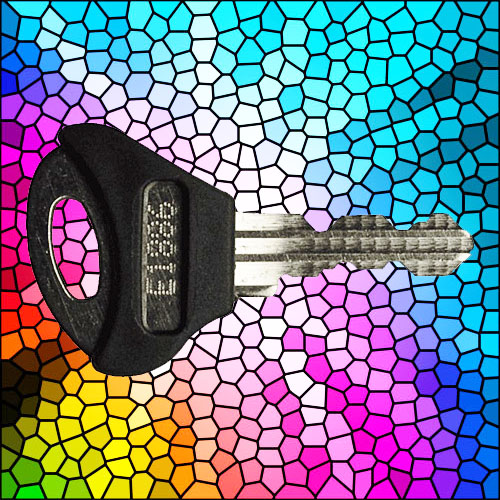 E1886 Override Key for 2800 and 3780 Combination Locks