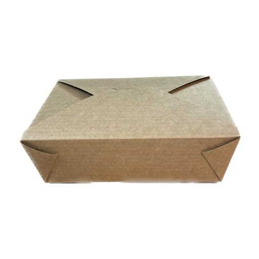 No.3 Snack Box Kraft - QSB3 (66oz) Cased 200 For Hospitality Industry
