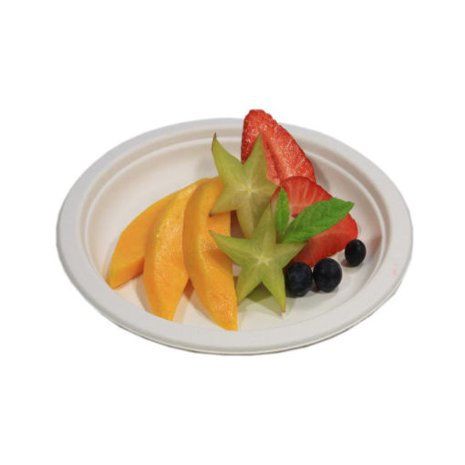 Paper Side Plate Compostable Superior Quality - PP7 cased 500 For Catering Hospitals