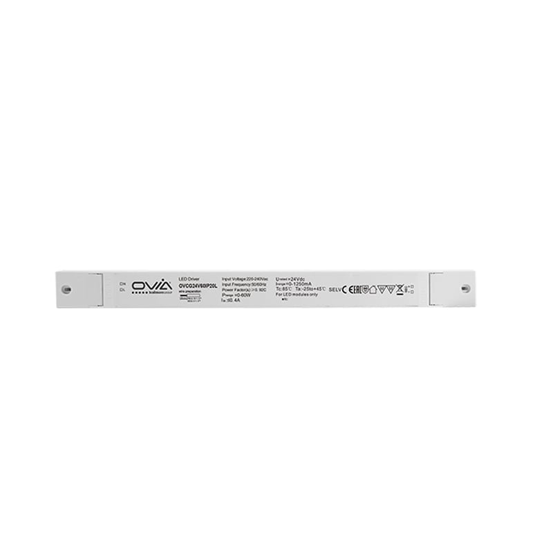 Ovia IP20 24V Constant Voltage Linear LED Driver 60W