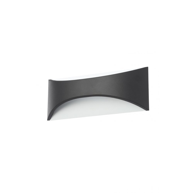 Forum Stroud LED Wall Light Black 6W