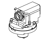 Driven broaching tool holder 50mm stroke H&#61;90mm