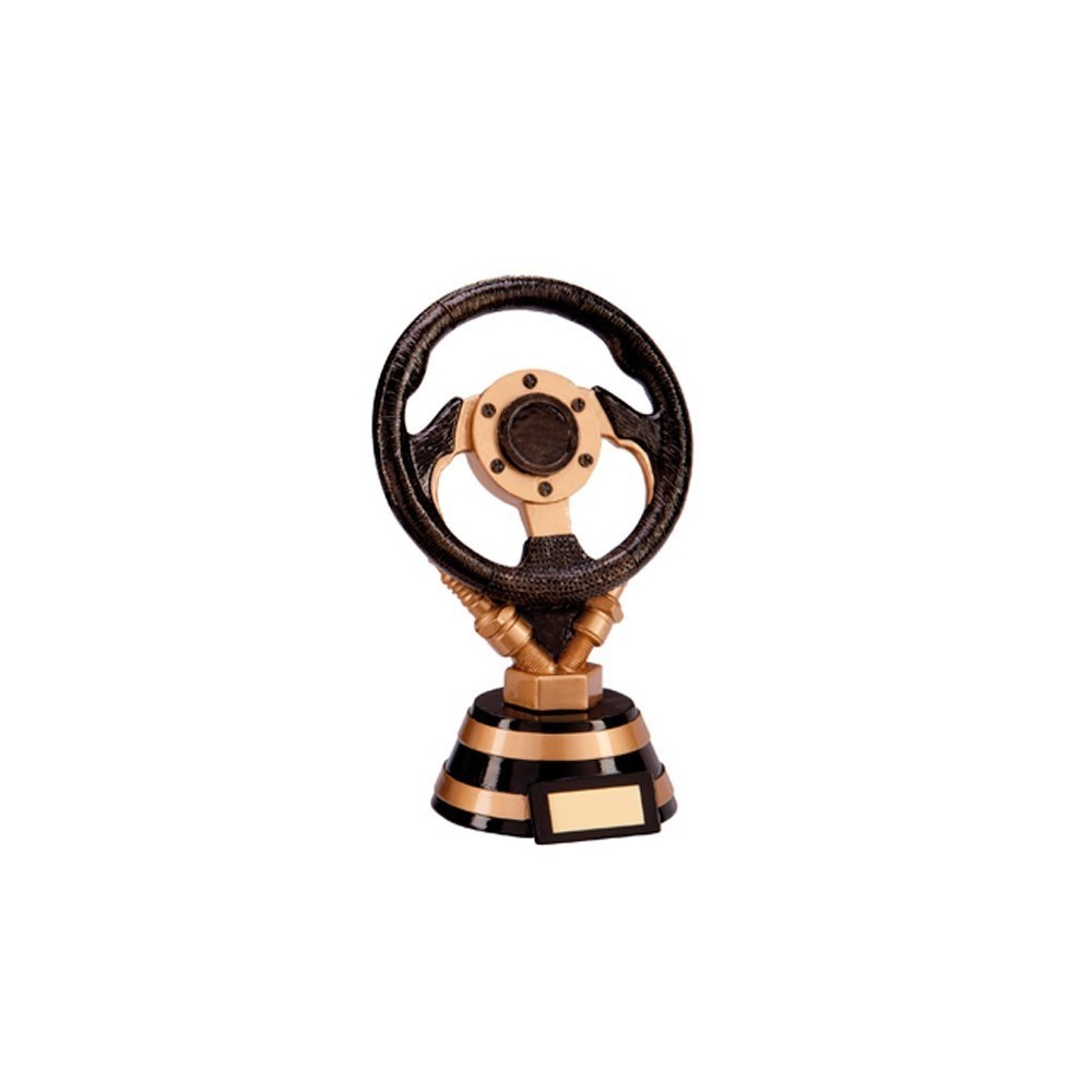 Suppliers Of Apex Motorsport Steering Wheel Trophy  - 3 sizes Hertfordshire