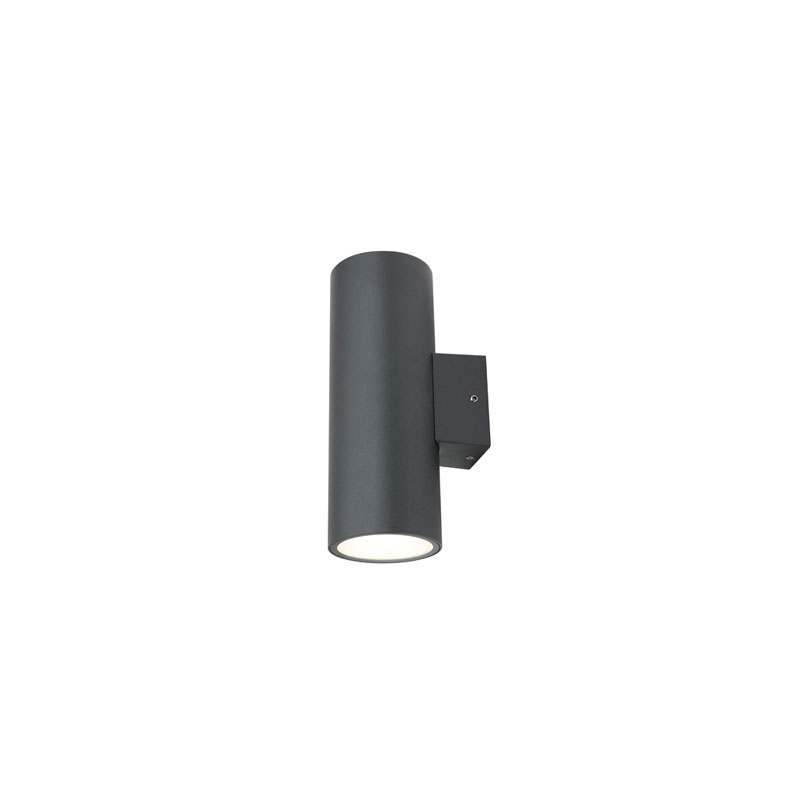 Ansell Doppio Graphite Outdoor Up & Down Wall Light 29W