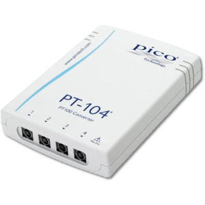 Pico Technology USB PT-104 USB Data Logger, 4 Channel, 24-Bit ADC, Measures Voltage/Resistance