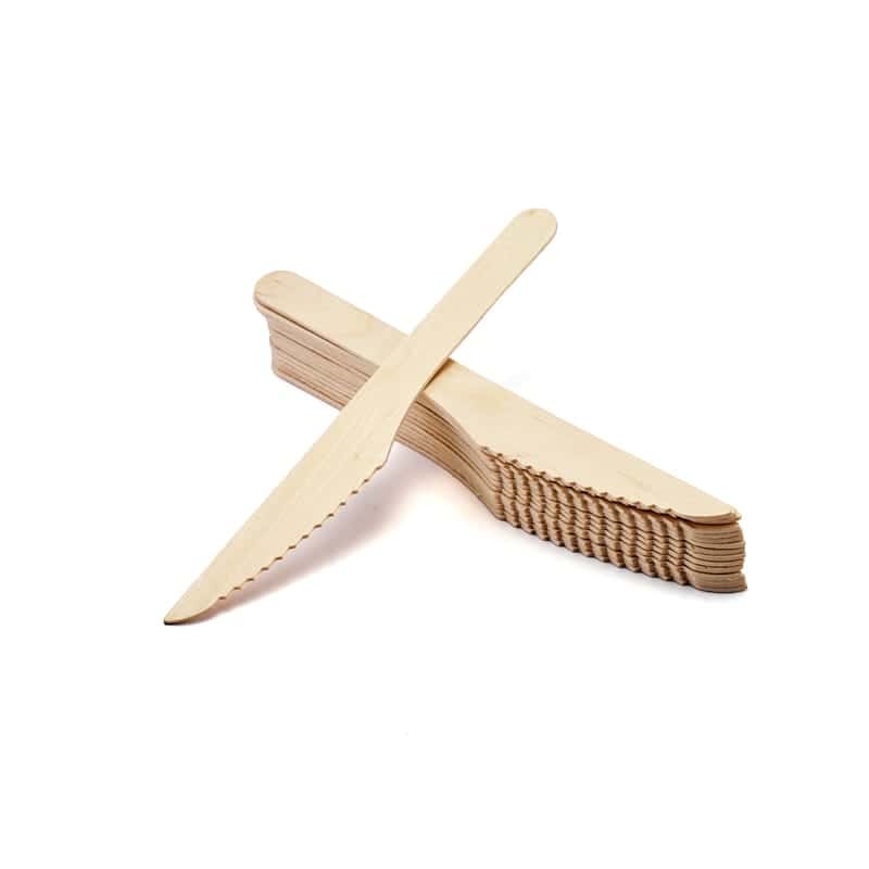 Wooden Knife - 5840W Cased 1000 For Catering Industry