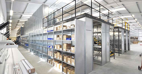 UK Specialists for Mezzanine Floors With Shelving And Racking
