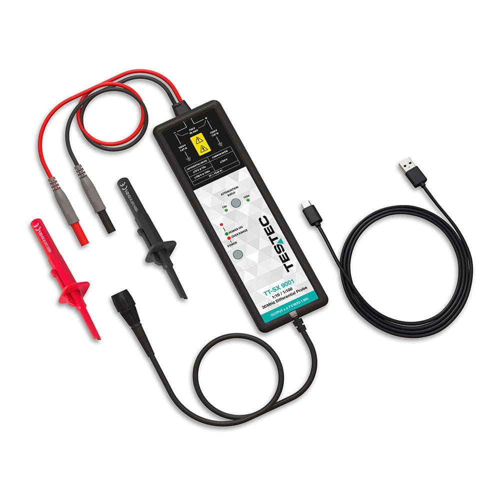 TESTEC TT-SX 9000 Series Active Differential Probes - +/- 70V