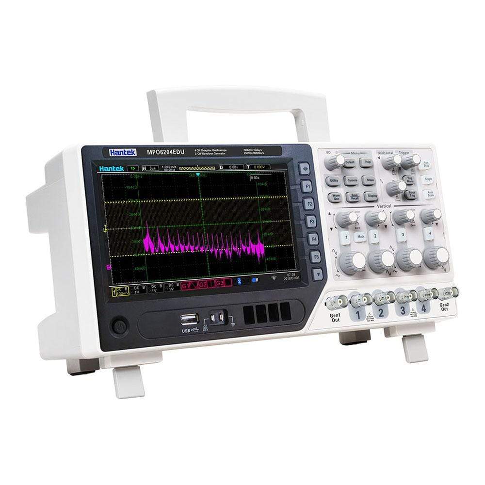 Hantek DPO-6104B 4-ch 100MHz Oscilloscope with Fluorescent Display