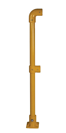 Suppliers of Yellow GRP End Post UK