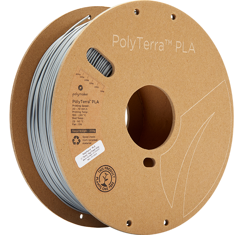 PolyTerra PLA Fossil Grey 1.75mm 1Kg