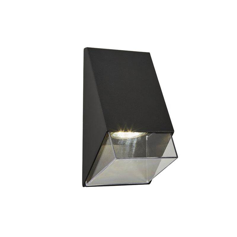 Forum Sens Angled GU10 Wall Light Black