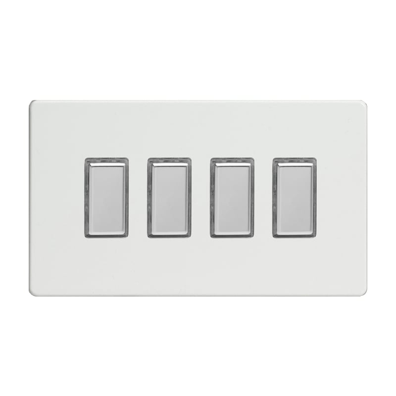 Varilight 4G Multi Point Slave Dimmer Switch Premium White