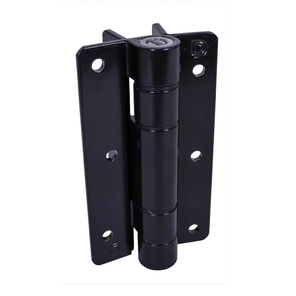 Aluminium Self Closing Gate Hinge Wall or Post mount (21.5mm gap)