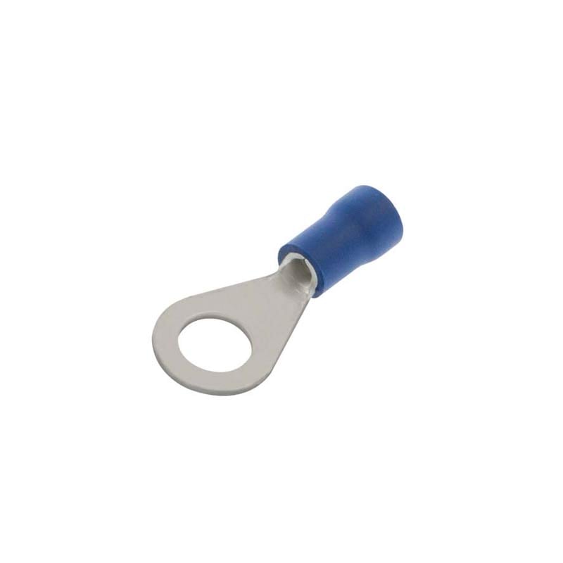 Unicrimp 12mm Blue Stud Ring Terminal (Pack of 100)