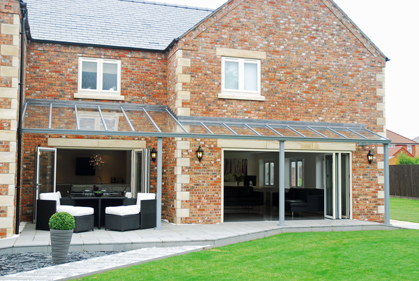 Aluminium Bifold Doors With Solar Control Glass