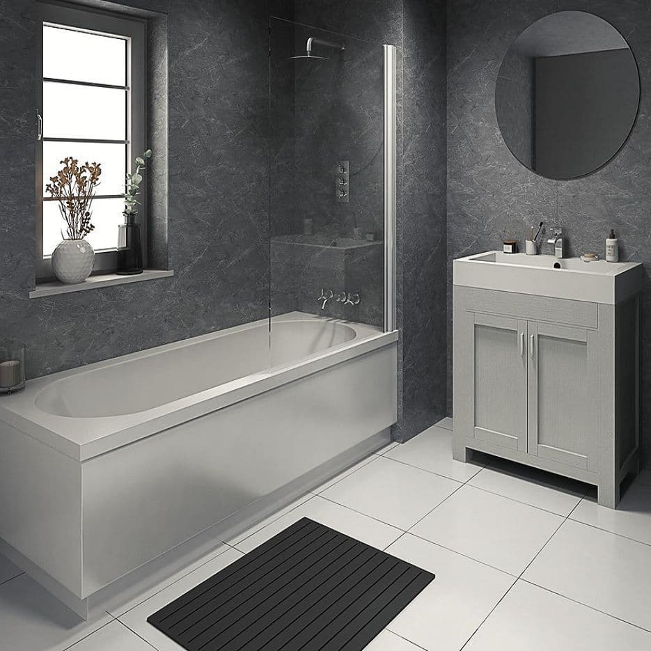 Black Bonito Bathroom and Shower Panel