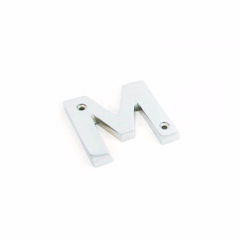 Anvil 83802M Pol. Chrome Letter M