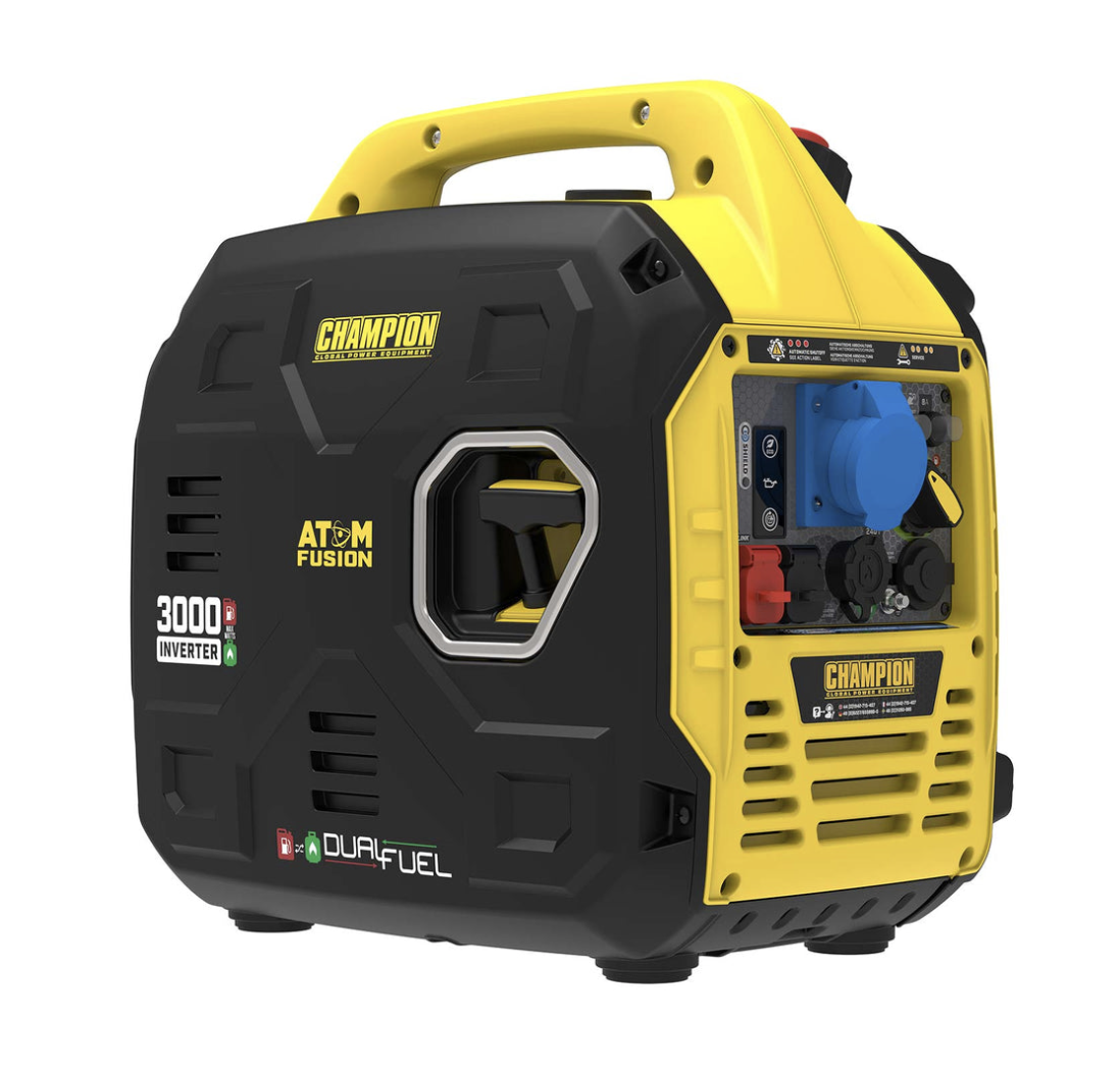Champion 3000 Watt “Atom Fusion” Dual Fuel Inverter Generator