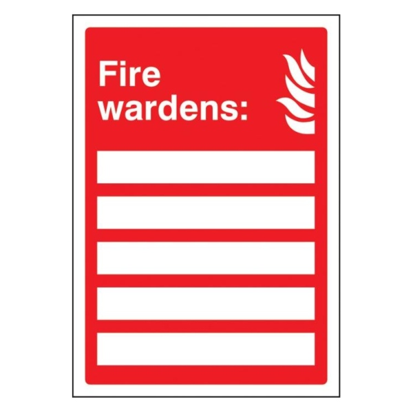 Fire Wardens (Space for 5 People) - Adapt-a-Sign