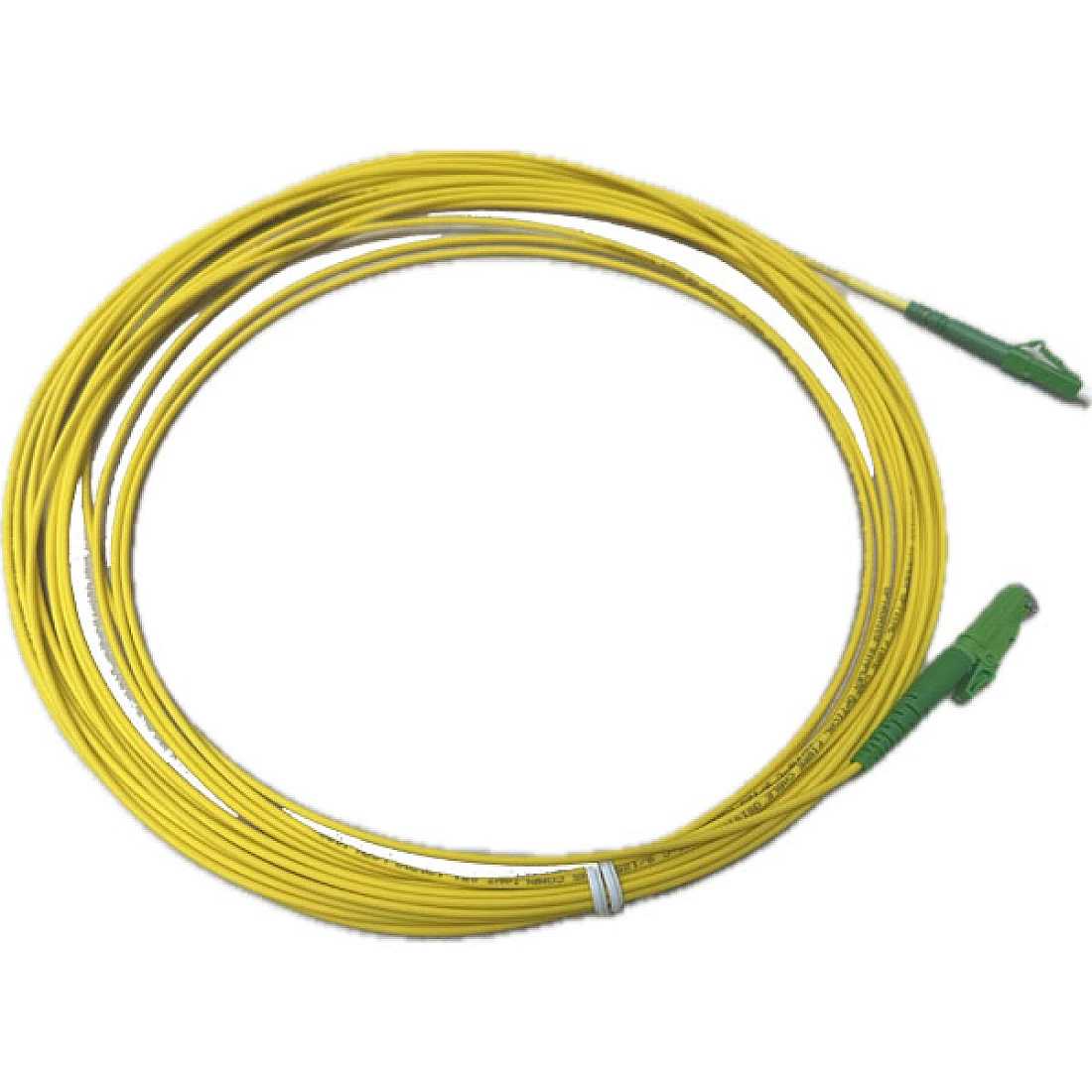 E2000/APC-LC/APC SIMPLEX PATCH LEAD 10 METRE YELLOW