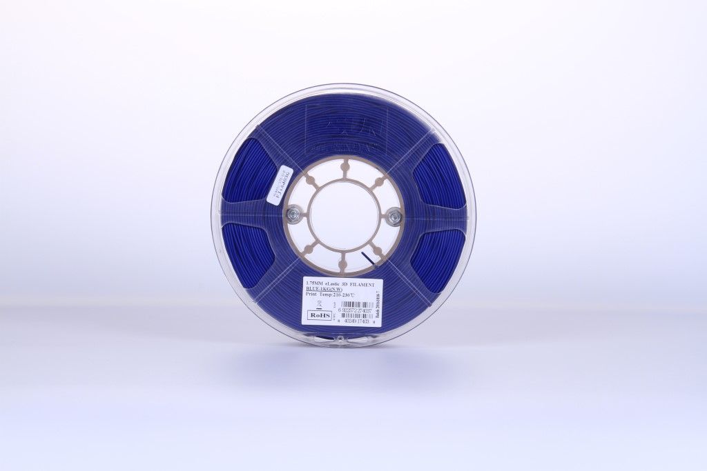eSUN eLASTIC TPE 83A Blue 1.75mm Flexible 3D Printing filament 1Kg