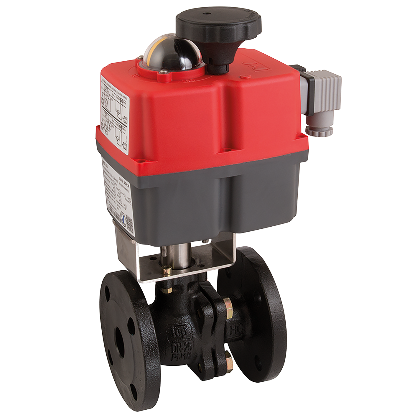 Electric Actuated Cast Iron Ball Valve