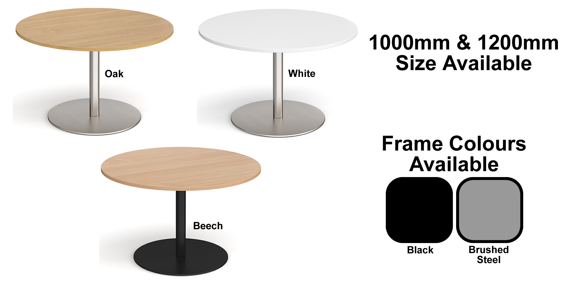 Eternal Circular Boardroom Meeting Table Huddersfield