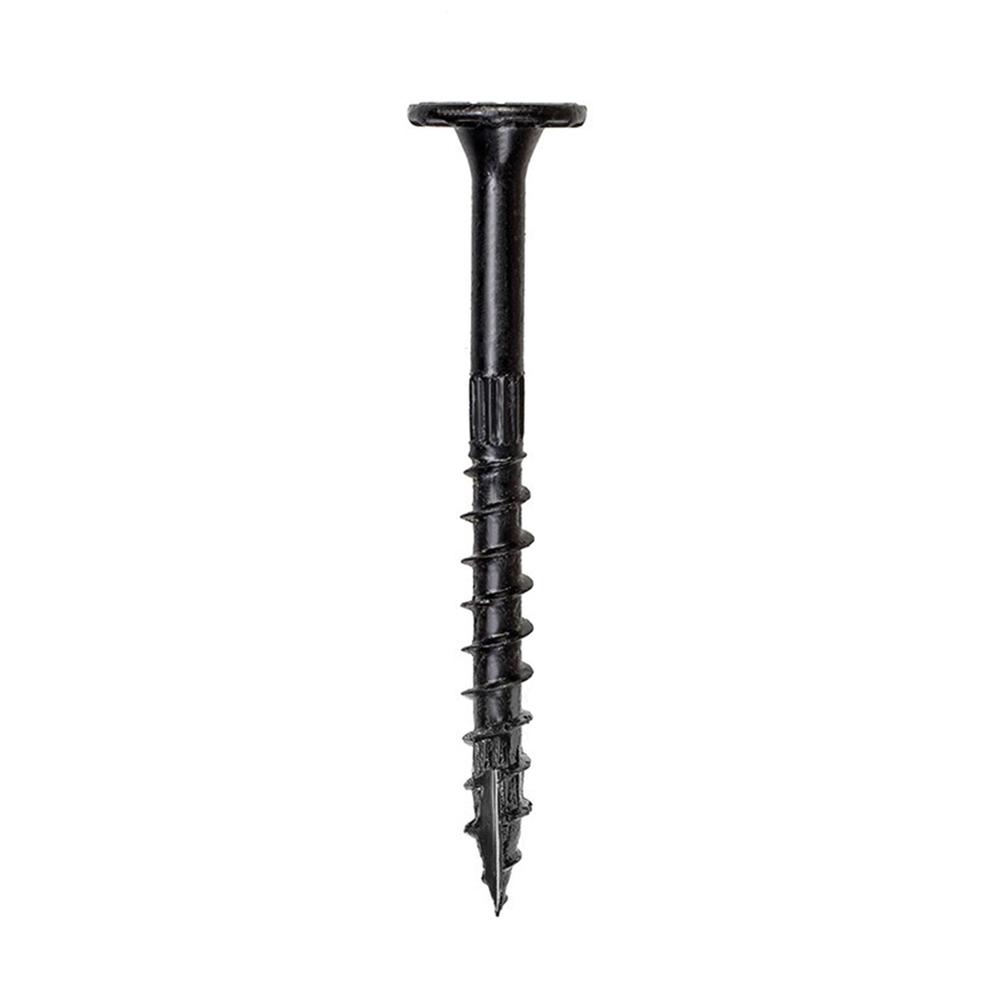 SDW Structural Wood Screw M8 x 86mm 50 Per Box - Black E coat 