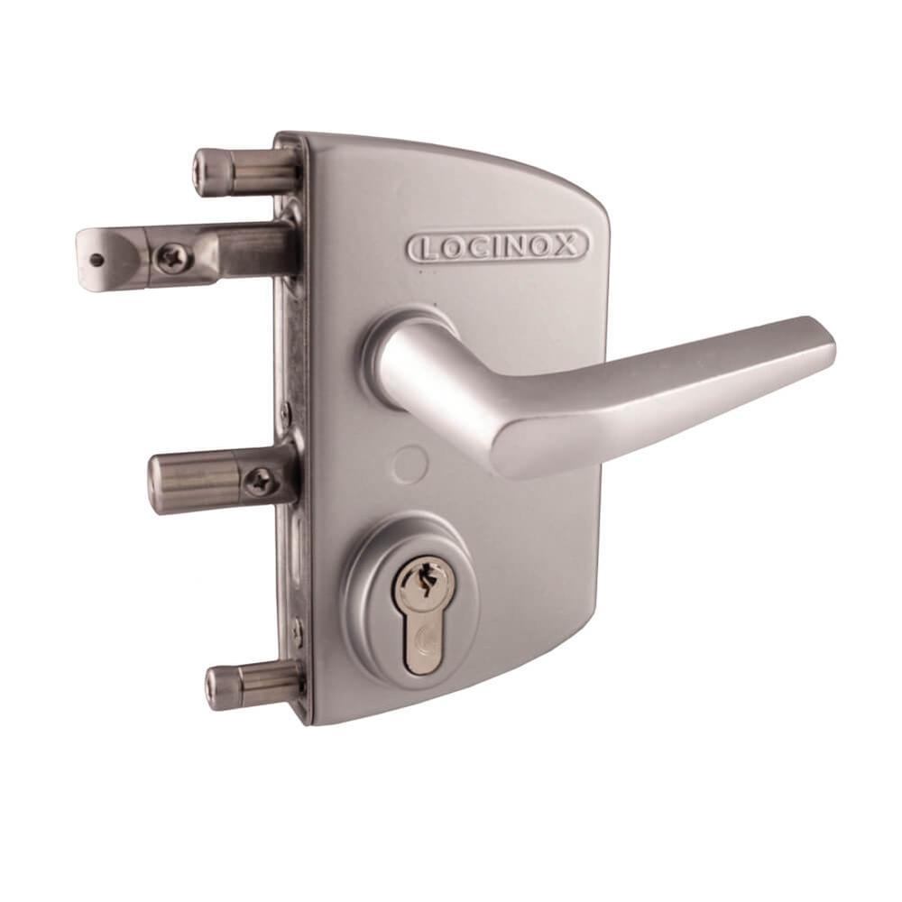 Locinox LAKQ Standard Silver Gate LockTo Suit Sections 30-50mm