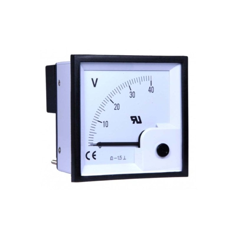 Taiwan Meters BE48-40V-90 Voltmeter 40V