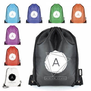 1Durable 210D RPET Drawstring Bag