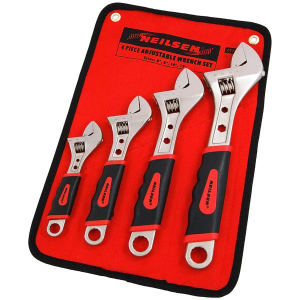 Neilsen CT1072 Adjustable wrench set - 4