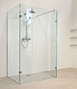 Crest Walk In Frameless Shower (68R)