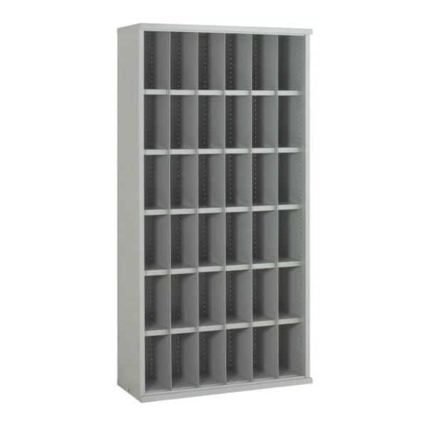 Steel Pigeonhole Cabinet 36 Compartments (6x6) - 409mm