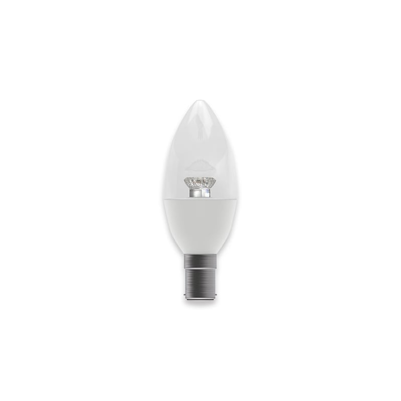 Bell Clear Dimmable LED Candle 3.9W B15 2700K