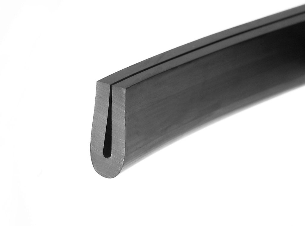 Rounded U Channel - 2.2mm Panel x 22.8mm Height x 3.6mm Wall Thickness
