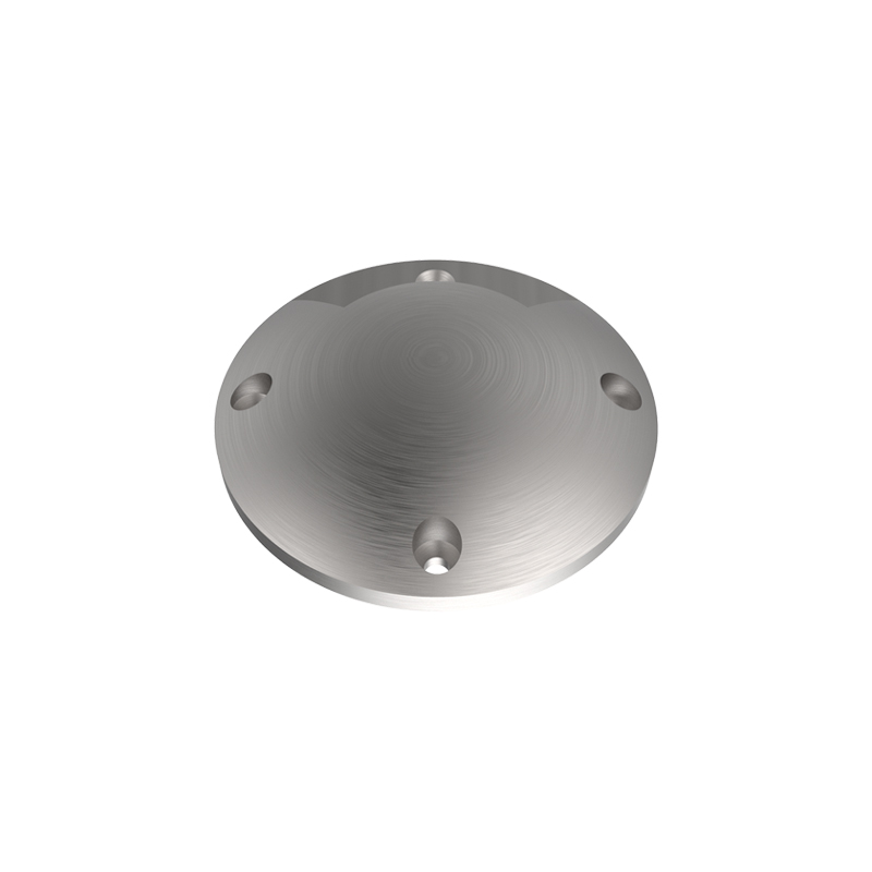 Kosnic Atri Single Outlet Round Stainless Steel Bezel