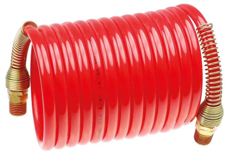 PARKAIR RN &#45; Red c&#47;w BSPT Male End Fittings 4&#34; Mandrel Size