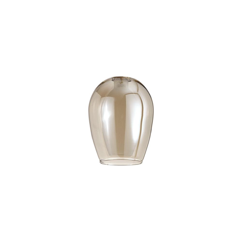 Luxuria Apex 120x160mm Wine Glass (D) Cognac Plated With Inner Frosted Glass Shade