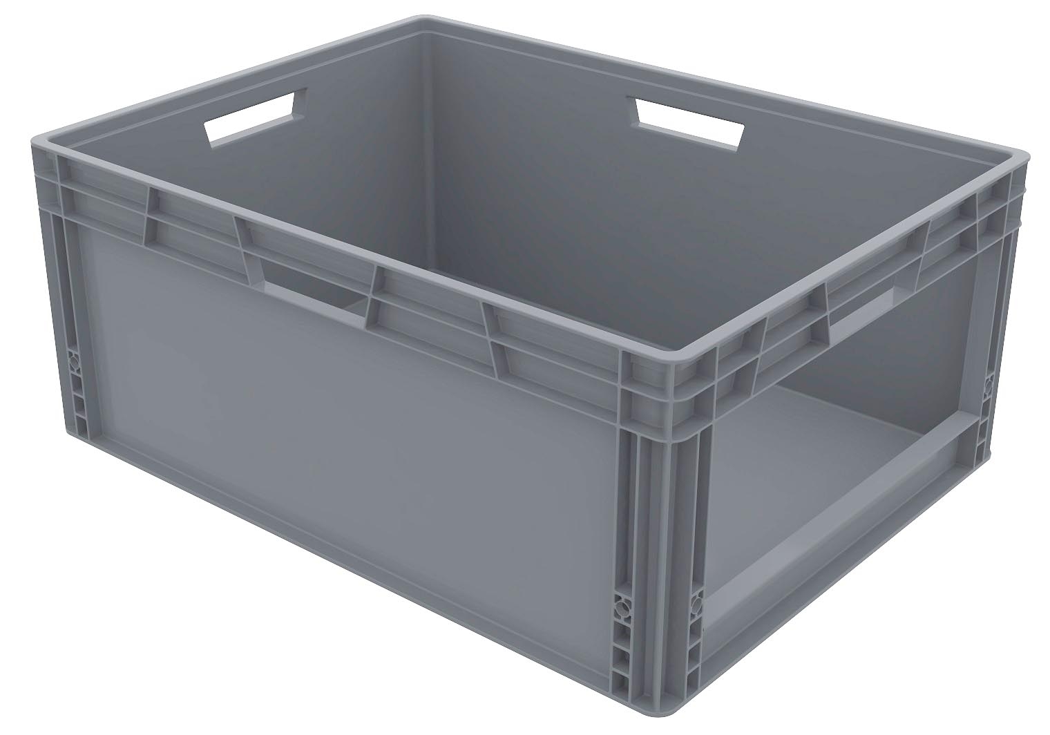 145 Litre Recycled Open Fronted Euro Plastic Stacking Picking Container