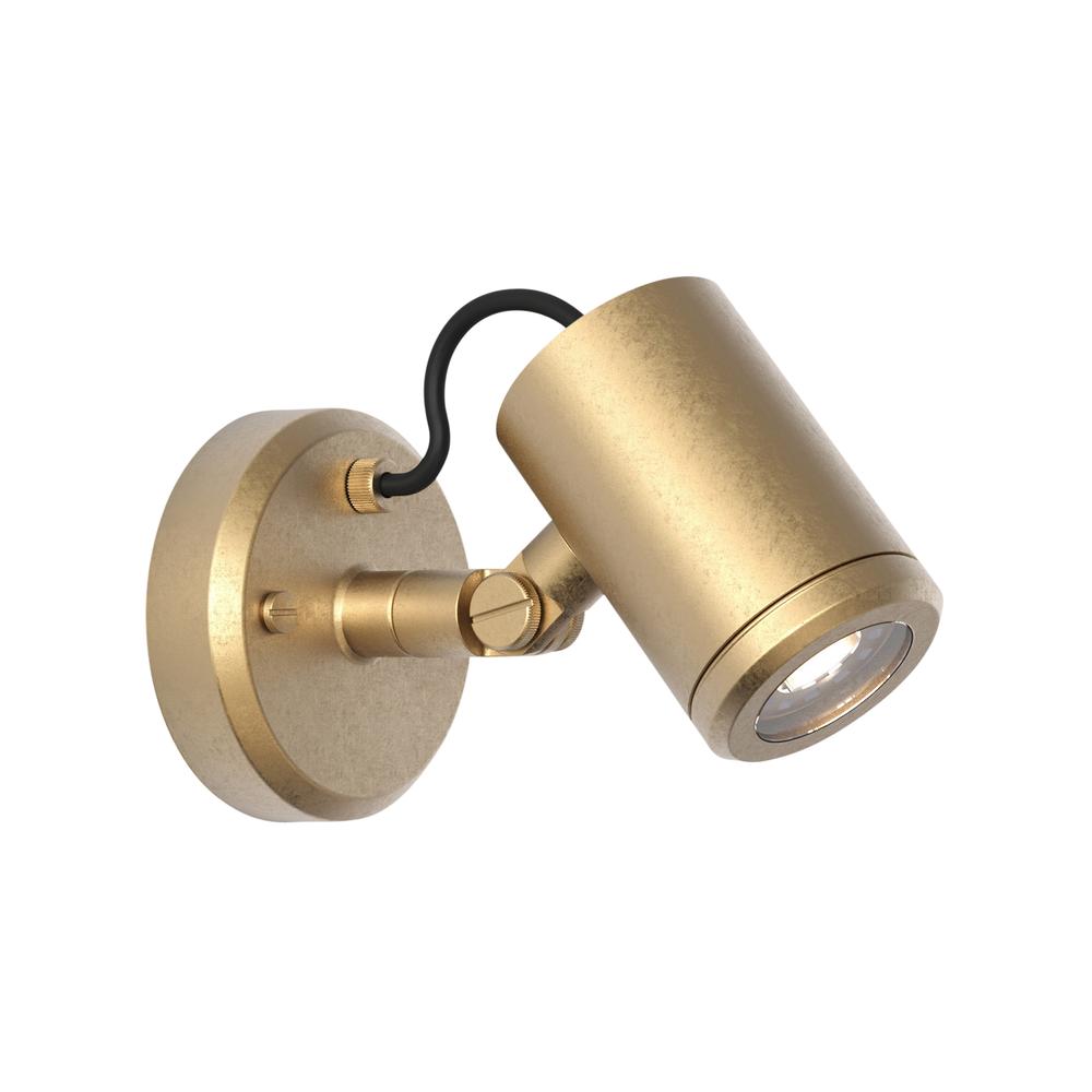 Astro Jura Single Spot Solid Brass Spotlight